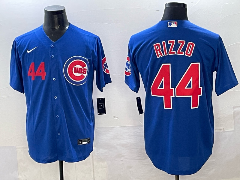 Men Chicago Cubs #44 Rizzo blue Nike MLB 2025 jersey 001